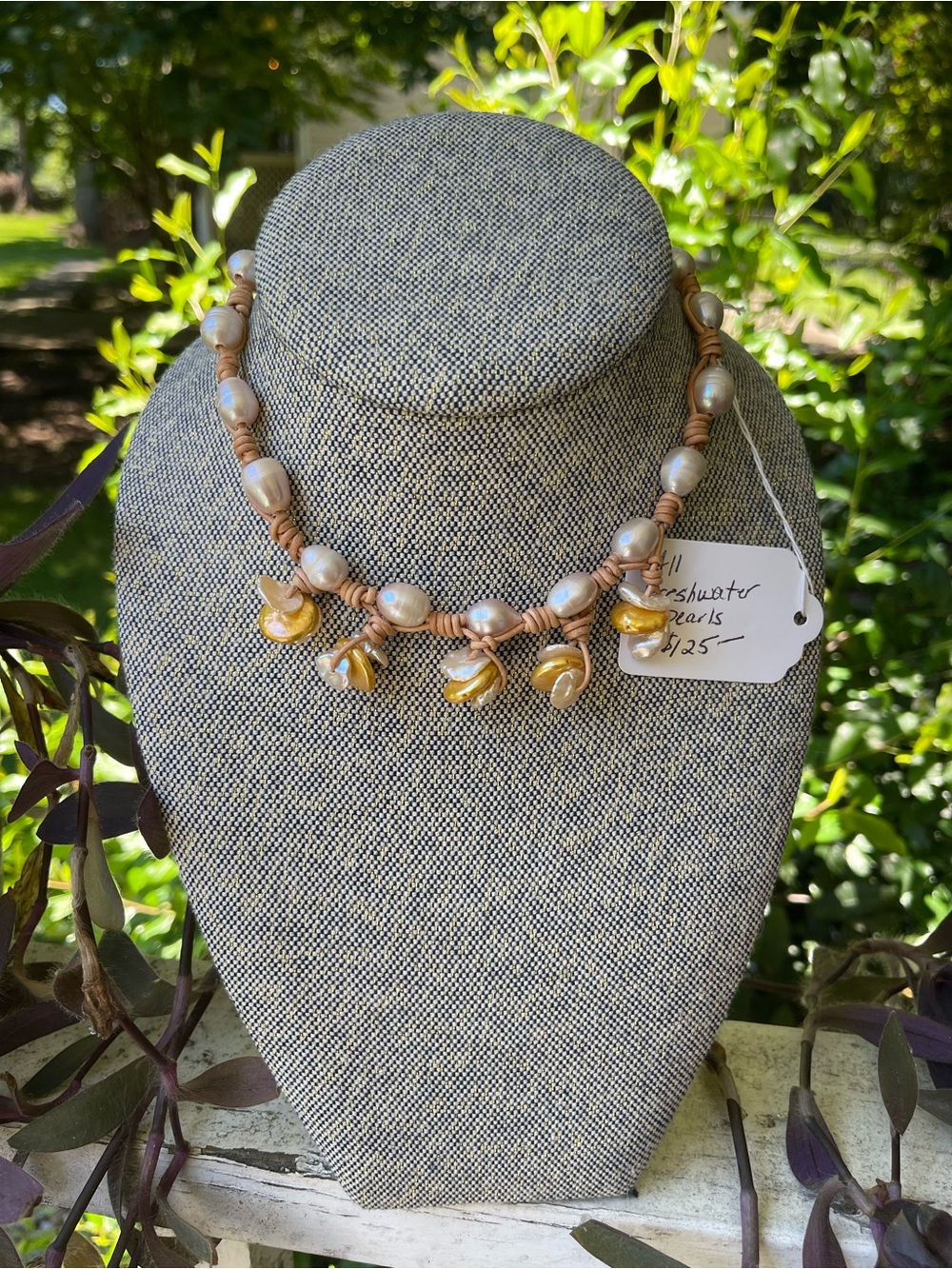 Handcrafted Freshwater Pearl Necklace